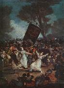 Francisco de Goya The Burial of the Sardine oil painting